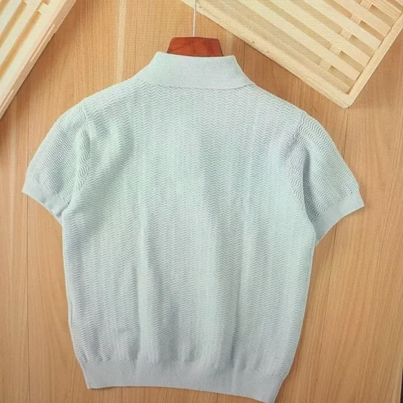 Zara Light Gray Polo Shirt